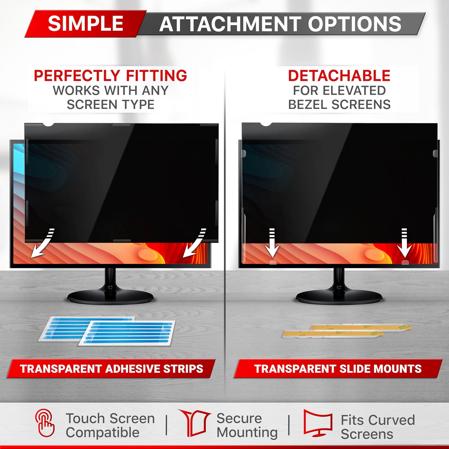 Monitor Privacy Screen Filter 34 Inch 21:9