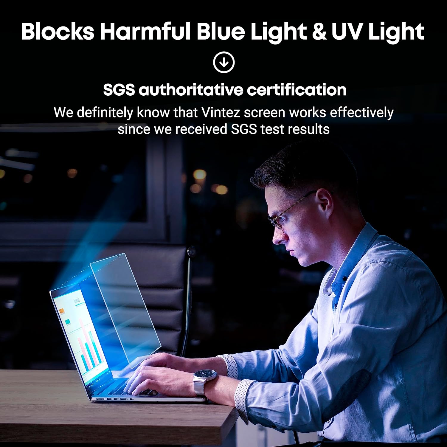 Laptop Anti-Glare Blue Light Blocking Screen 15.6 Inch 16:9
