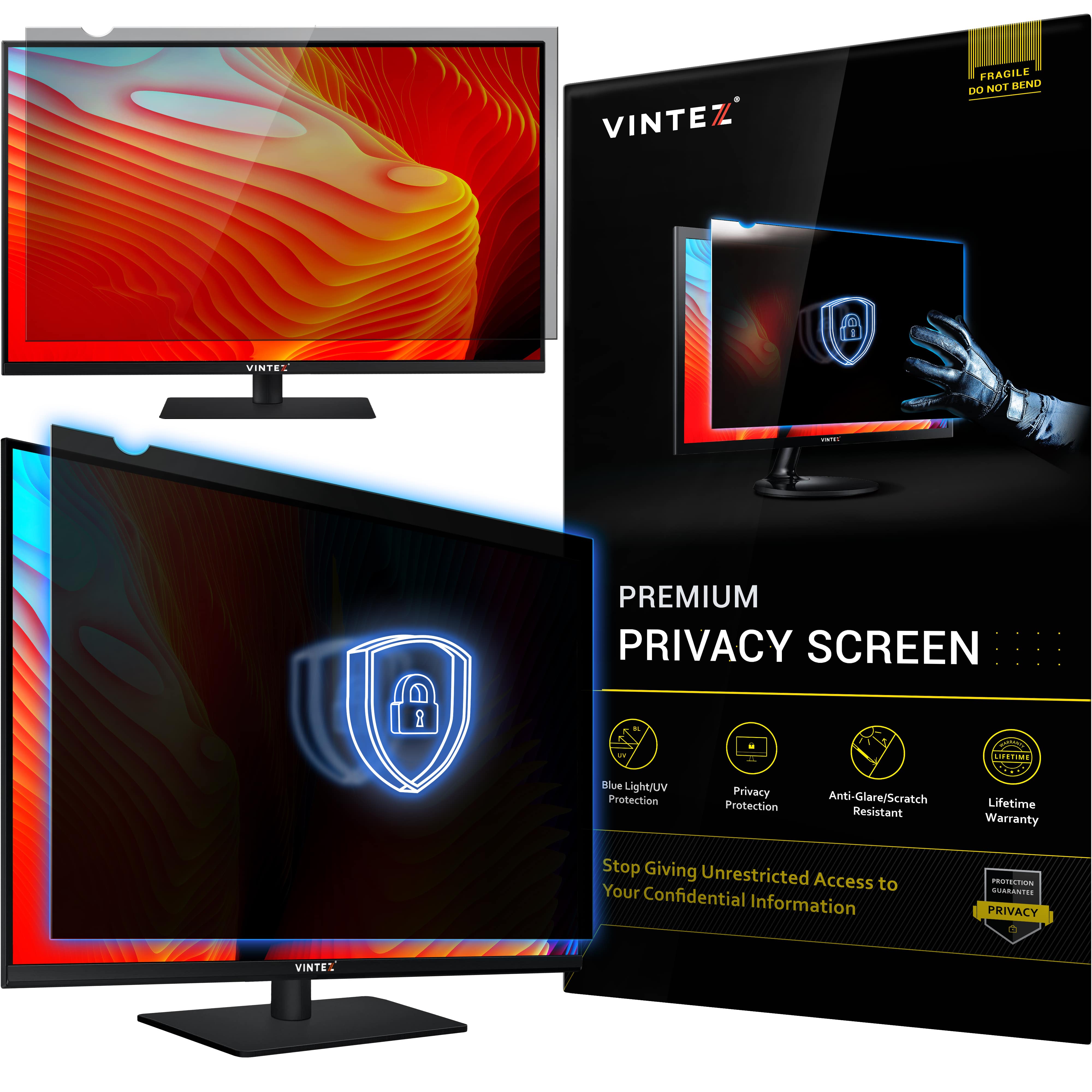 Display Privacy Screen Monitor Privacy Screen – Vintez Technologies