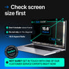 Laptop Anti-Glare Privacy Screen Filter 15.6 Inch 16:9