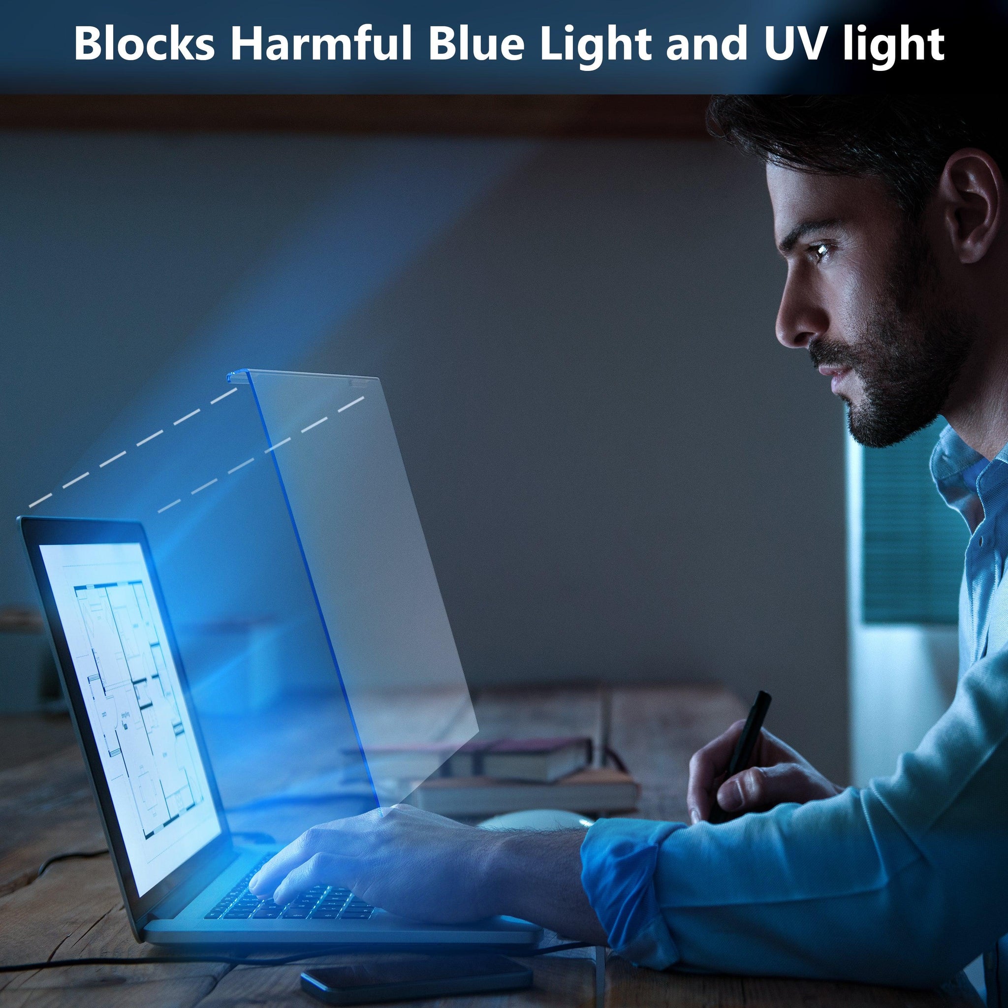 Laptop Blue Light Blocking Screen 14 inch 16:9 - Vintez Technologies
