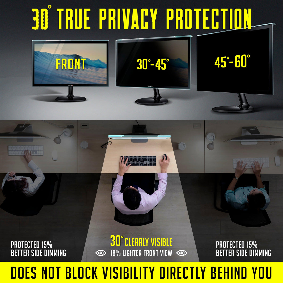 Privacy Screen Filter for Monitor 26, 27